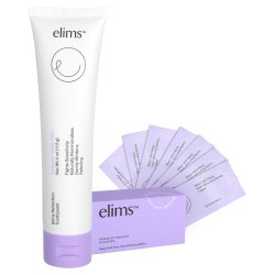 Elims Lavender Vanilla Mint Toothpaste & Teeth Whitening Mask Set - 42 Masks (21 Treatments)