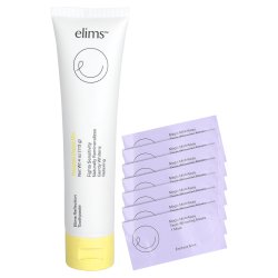 Elims Pineapple Orange Mint Toothpaste & Teeth Whitening Mask Set - 14 Masks (7 Treatments)