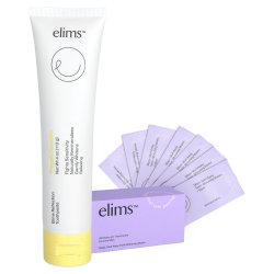 Elims Pineapple Orange Mint Toothpaste & Teeth Whitening Mask Set - 42 Masks (21 Treatments)