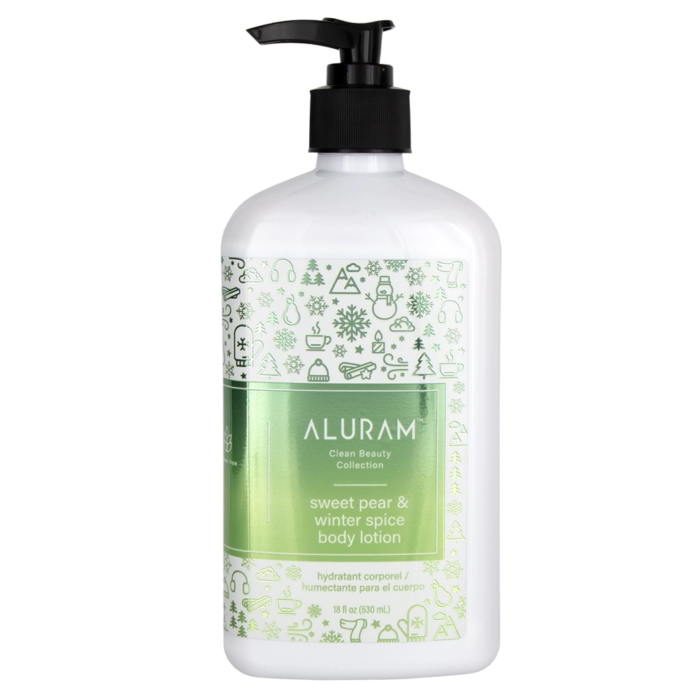 Aluram Sweet Pear & Winter Spice Body Lotion | Beauty Care Choices