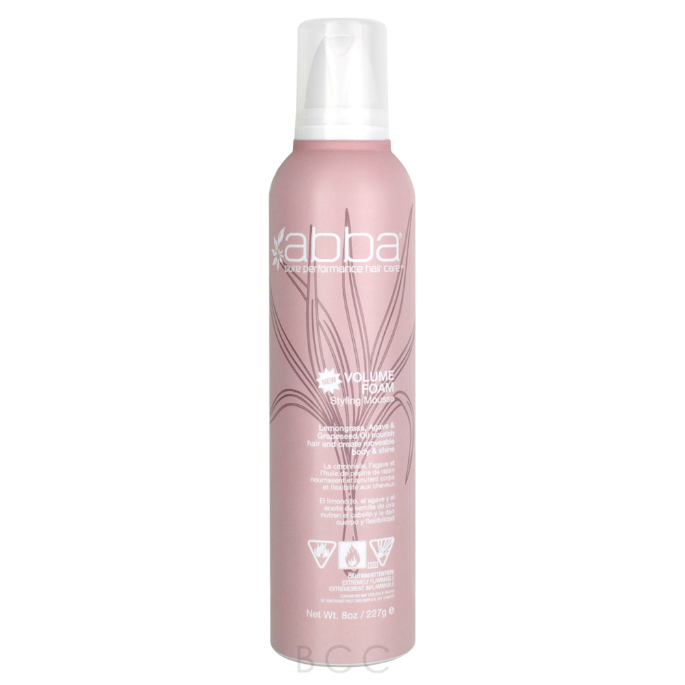 Abba Volume Foam Styling Mousse Beauty Care Choices
