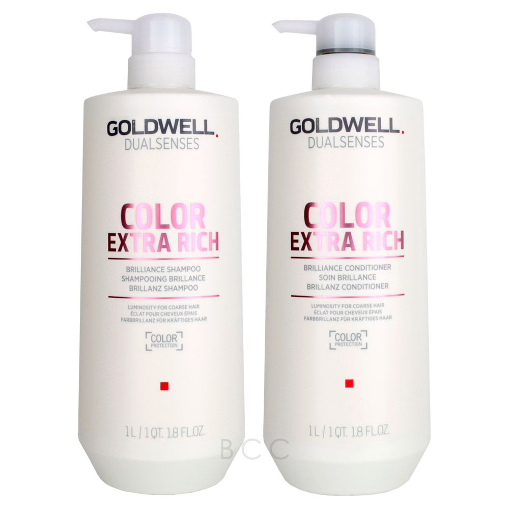 Indvandring Australien dramatiker Goldwell Dualsenses Color Extra Rich Brilliance Shampoo & Conditioner Set |  Beauty Care Choices