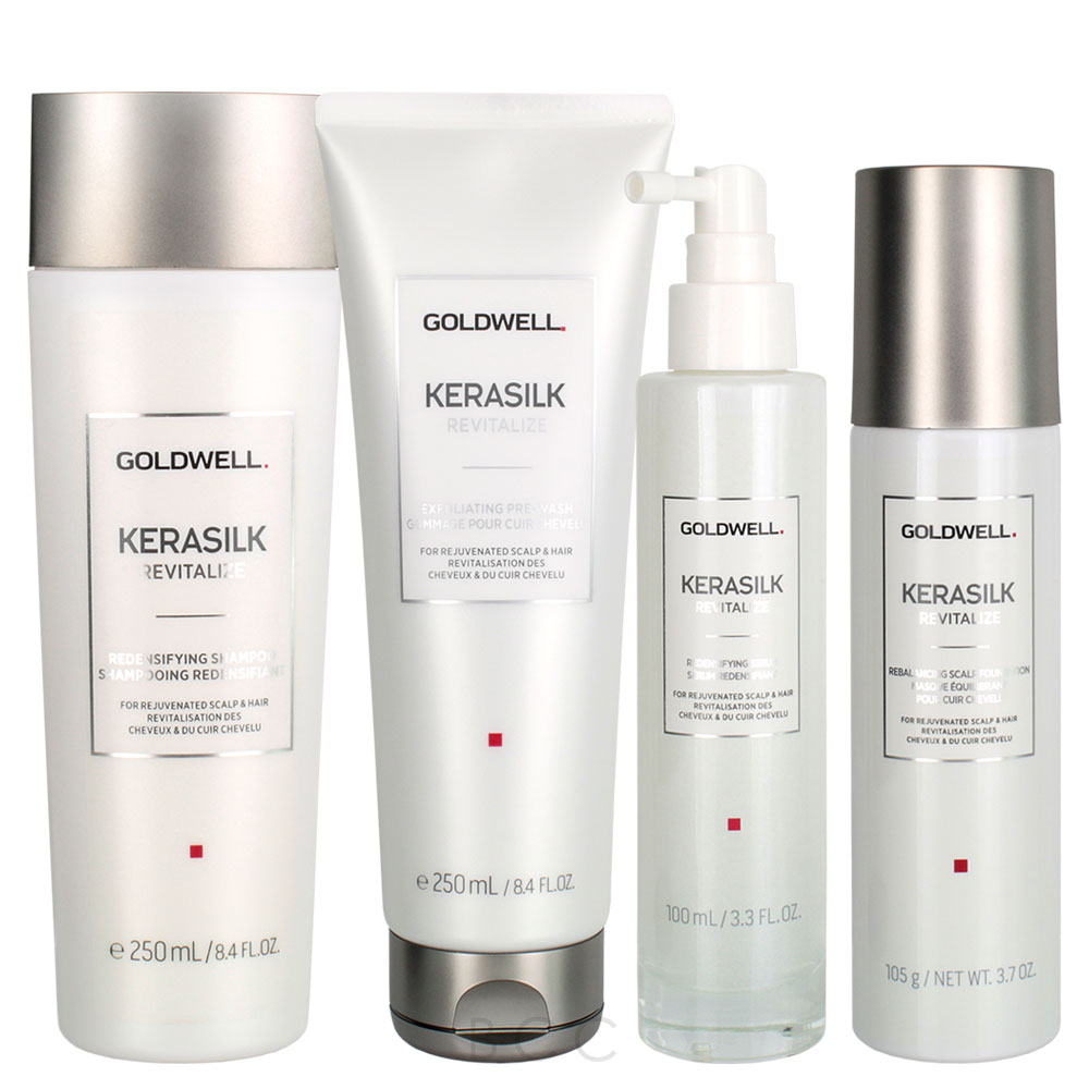 Udførelse Hospital med sig Goldwell Kerasilk Revitalize Redensifying System - BeautyCareChoices