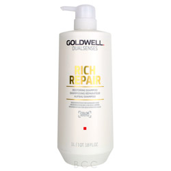 Goldwell Dualsenses Rich Repair Restoring Shampoo 1 liter (202922 4021609029229) photo