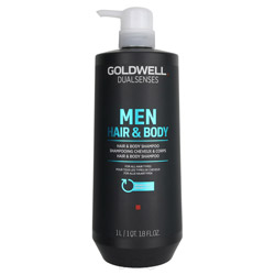 Goldwell Dualsenses for Men Hair & Body Shampoo 1 liter (202655 4021609026556) photo