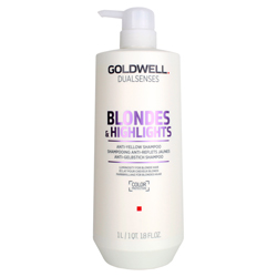 Goldwell Dualsenses Blondes & Highlights Anti-Yellow Shampoo 1 liter (202912 4021609029120) photo