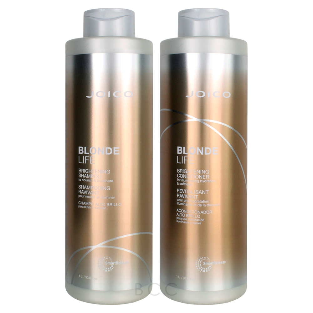 Joico Blonde Life Brightening Shampoo & Conditioner Set Beauty Care
