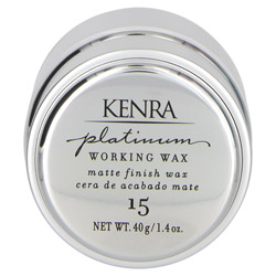 Kenra Professional Platinum Working Wax 15 1.4 oz (711158 014926109013) photo