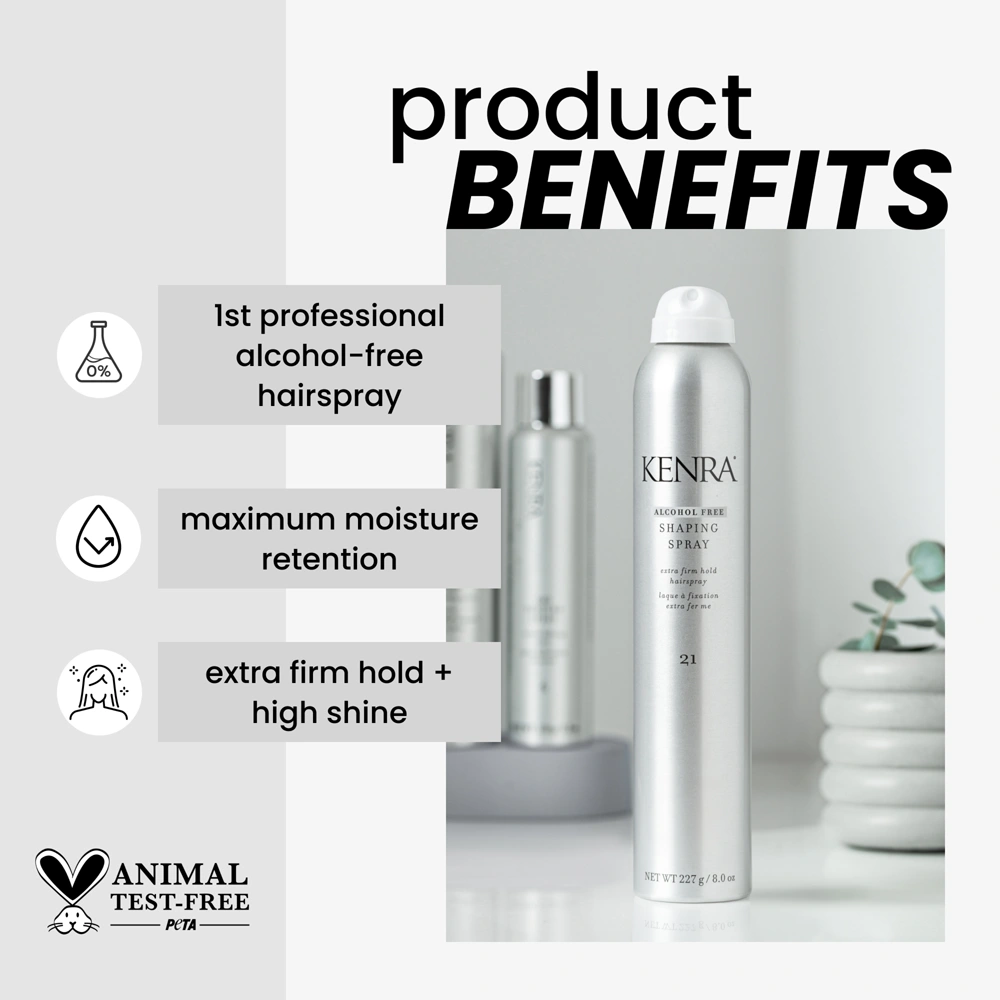 Kenra Alcohol Free Shaping Spray 21 | Beauty Care Choices