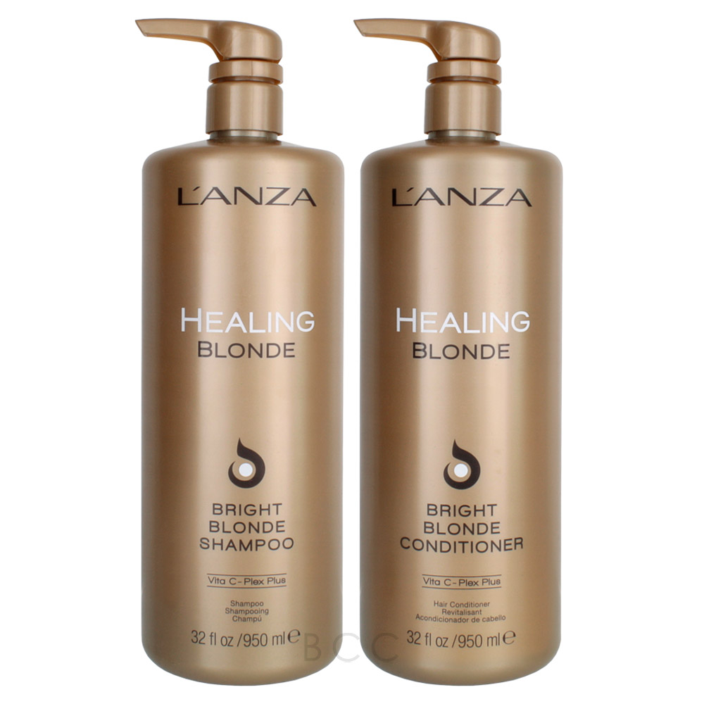 L'ANZA Healing Bright Blonde & Conditioner Set | Beauty Care Choices