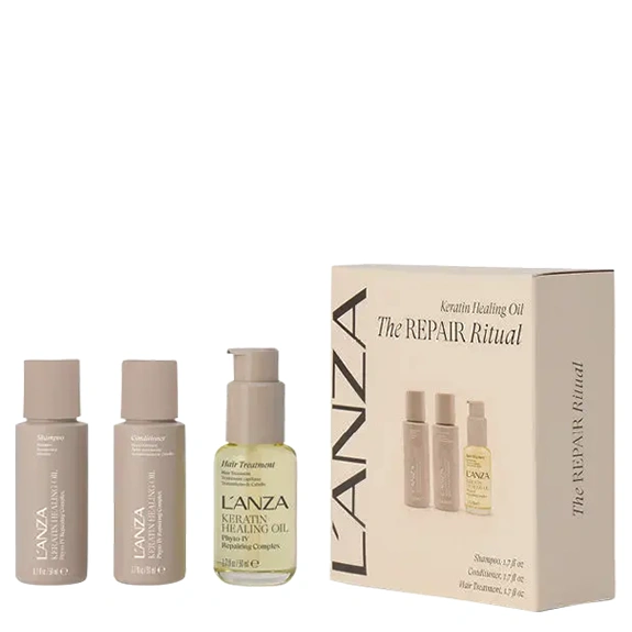 L'ANZA The Repair Ritual Keratin Healing Oil Holiday Travel Kit