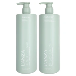 Lanza Healing Strength Shampoo & Conditioner Duo - Liter