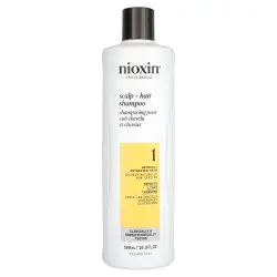 Nioxin Pro Clinical System 1 Scalp + Hair Shampoo for Natural/Untreated Hair 16.9oz