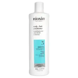 Nioxin Pro Clinical System 3 Scalp + Hair Conditioner for Colored/Dry/Damaged Hair 16.9oz