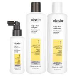 NIOXIN System 1 Kit Natural & Light Thinning Hair (81629330 070018100986) photo
