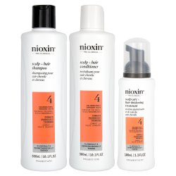 NIOXIN System 4 Kit Colored Treated & Advanced Thinning Hair (81629333 3614226795465) photo