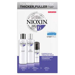 NIOXIN System 6 Kit Chemically Treated & Advanced Thinning Hair (81629335 070018101143) photo