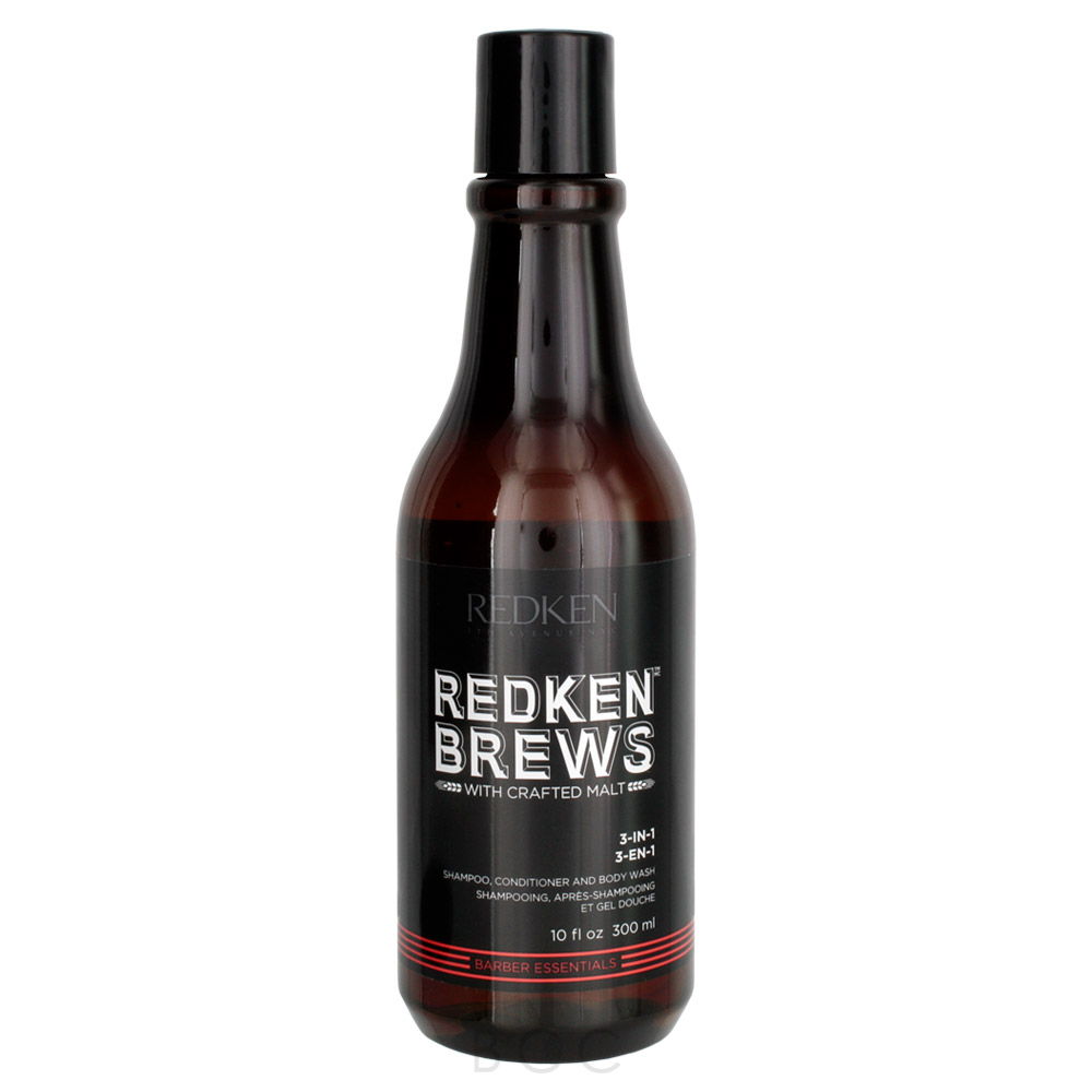 Redken Brews 3in1 Shampoo, Conditioner & Body Wash Beauty Care Choices