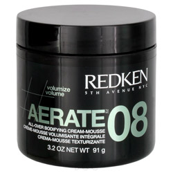 Redken Aerate 08 All-Over Bodifying Cream-Mousse 3.2 oz (P0897300 884486172174) photo