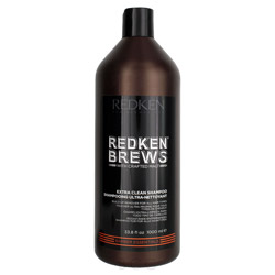 Redken Brews Extra Clean Shampoo 33.8 oz (P1440300 884486340771) photo
