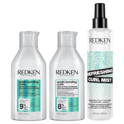 Redken Acidic Bonding Curls - Curl Refresh Trio - 10.1 oz