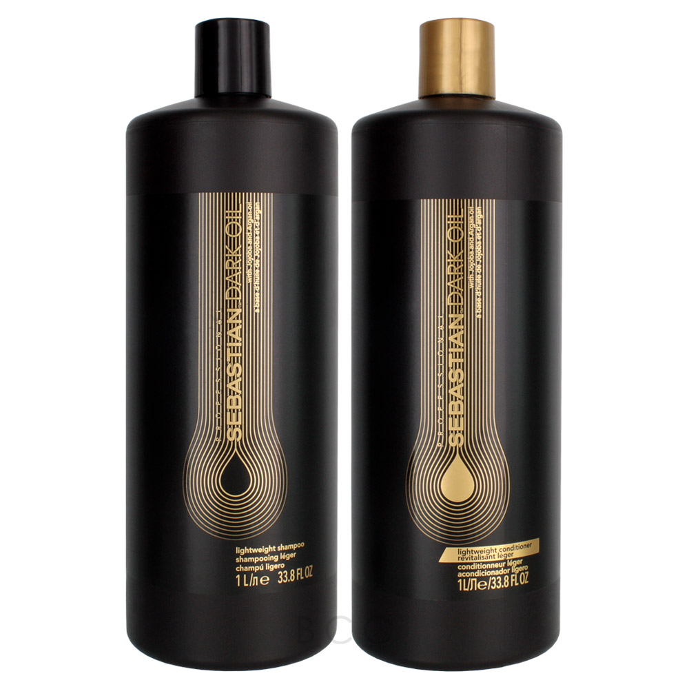 Drivkraft analog smeltet Sebastian Dark Oil Lightweight Shampoo & Conditioner Set | Beauty Care  Choices