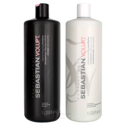Sebastian Volupt Shampoo & Conditioner Liter Set  2 piece (81635583 070018086136) photo