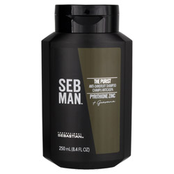 Sebastian Seb Man - The Purist Anti-Dandruff Purifying Shampoo 8.4 oz (99240010895 3614227273009) photo