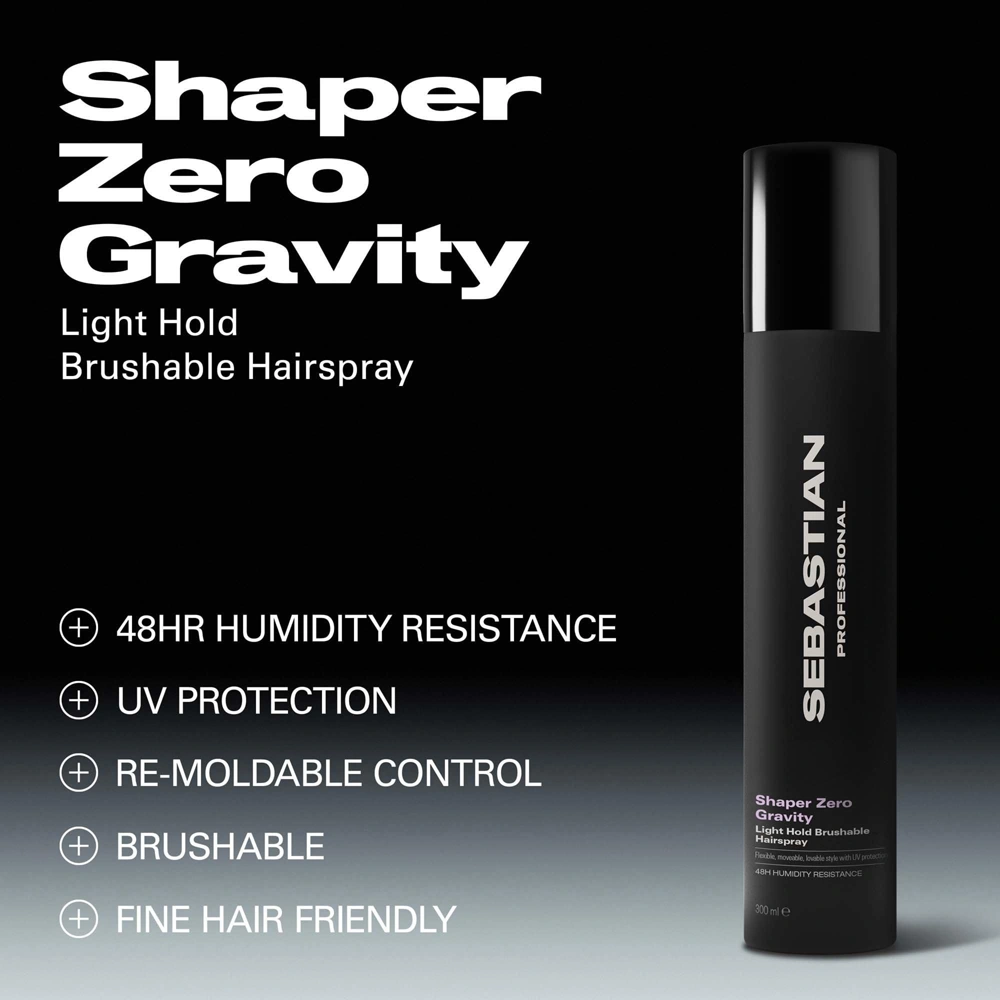Sebastian Shaper Zero Gravity Light Hold Brushable Hairspray