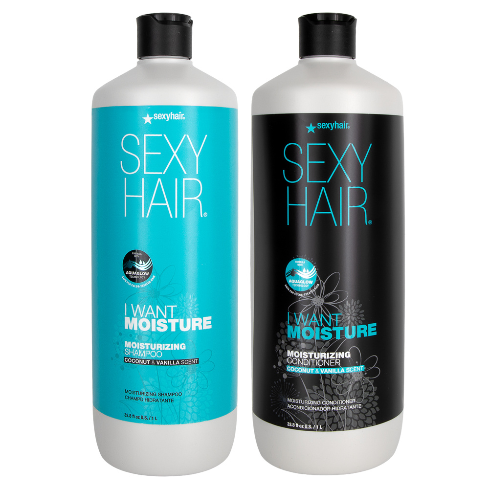 Sexy Hair Healthy Sexy Hair Moisturizing Shampoo & Conditioner Set Beauty Care Choices