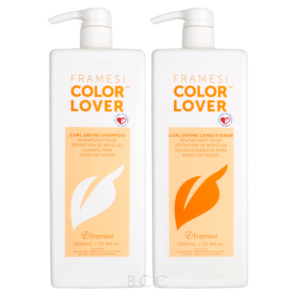 Framesi Color Lover Curl Define Shampoo & Conditioner Set Beauty Care Choices