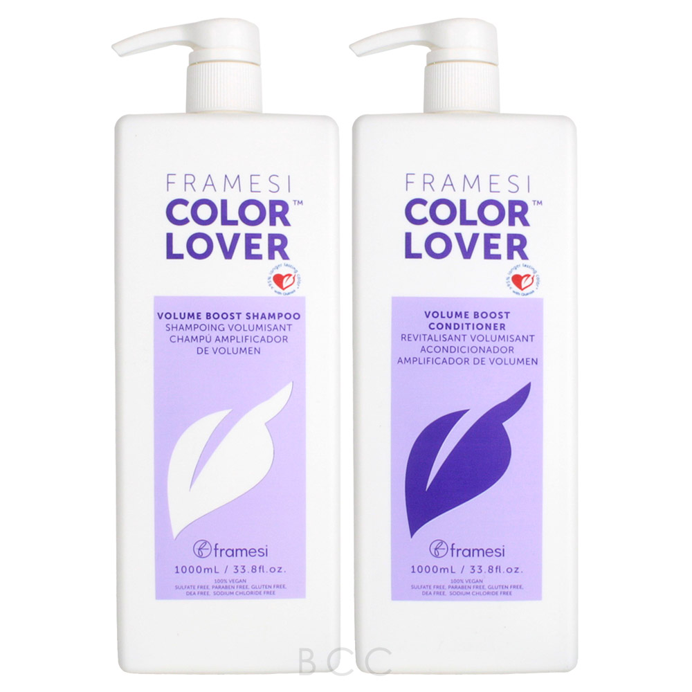 Framesi Color Lover Volume Boost Shampoo & Conditioner Set Beauty