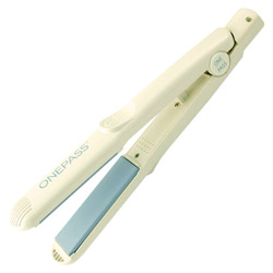 Bio Ionic OnePass Pro Straightening Iron - White 1 inches (PP054739 874822000469) photo