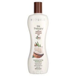 BioSilk Silk Therapy with Natural Coconut Oil Moisturizing Shampoo