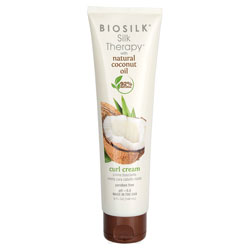 BioSilk Silk Therapy with Organic Coconut Oil Curl Cream  5 oz (008437 633911814109) photo