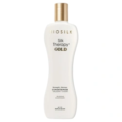 BioSilk Silk Therapy Gold Strength + Restore Conditioner