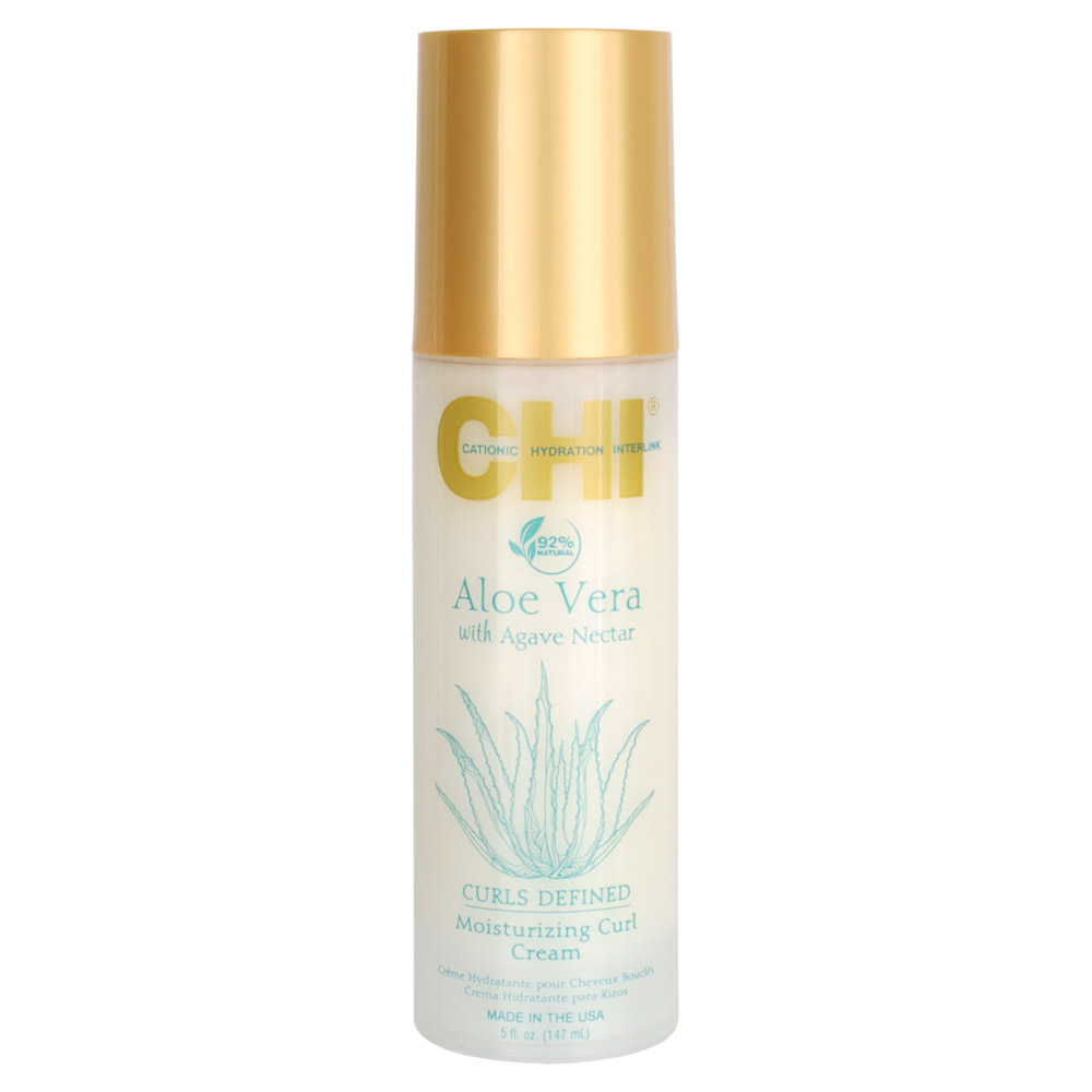 CHI Aloe Vera with Agave Nectar Curls Defined Moisturizing Curl Cream |  Beauty Care Choices