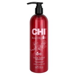 CHI Rose Hip Oil Color Nurture Protecting Shampoo 25 oz (638880 633911775783) photo