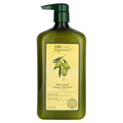 CHI Olive Organics Hair & Body Shampoo-Body Wash 24 oz (639261 633911793572) photo