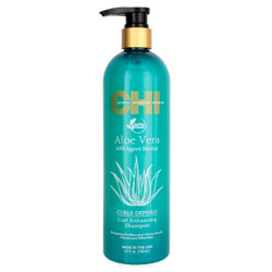 CHI Aloe Vera w/ Agave Nectar Curls Defined Curl Enhancing Shampoo 25 oz (639481 633911811399) photo