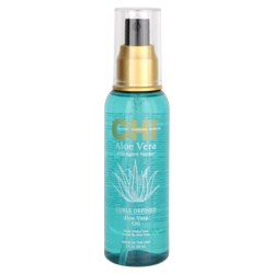 CHI Aloe Vera w/ Agave Nectar Curls Defined Aloe Vera Oil 3 oz (639490 633911811436) photo
