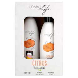 Loma for Life Body Care Set - Citrus Refreshing 3 piece (LFL-CITRUSBOX 876794000973) photo
