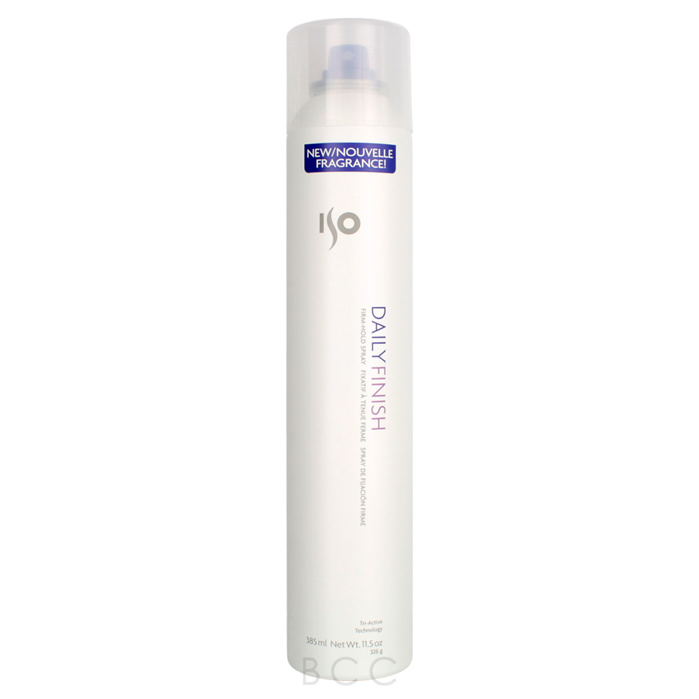 Iso Daily Finish Firm Hold Spray Beauty Care Choices