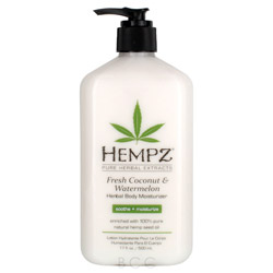 Hempz Fresh Coconut & Watermelon Herbal Body Moisturizer 17 oz (PP038120 676280019768) photo