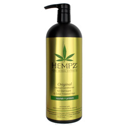 Hempz Original Herbal Conditioner For Damaged & Color Treated Hair 33.8 oz (PP055661 676280020528) photo