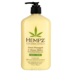 Hempz Sweet Pineapple & Honey Melon Herbal Body Moisturizer 17 oz (PP057960 / 733499 676280027091) photo