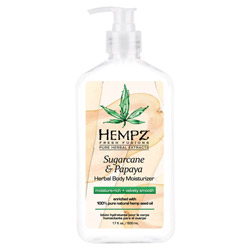 Hempz Sugarcane & Papaya Herbal Body Moisturizer 17 oz (733755 676280033306) photo