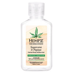 Hempz Sugarcane & Papaya Herbal Body Moisturizer 2.25 oz (733754 676280033290) photo