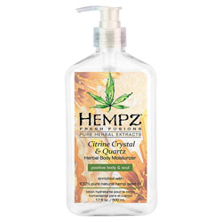 Hempz Citrine Crystal & Quartz Herbal Body Moisturizer 17 oz (PP072749 676280038127) photo