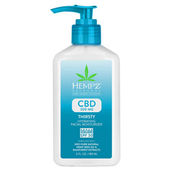 Hempz Thirsty CBD Hydrating Facial Moisturizer 300mg (PP075955 676280041790) photo